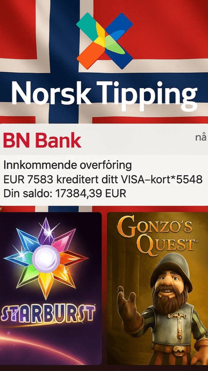 Norsk Tipping Casino Screenshot